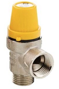 Предохранительный клапан, вн.-нар. PN10, DN15,1/2