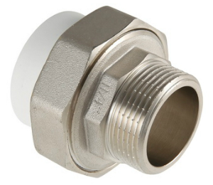 Соединитель PPR разъемный с переходом на нар. р. 40х1