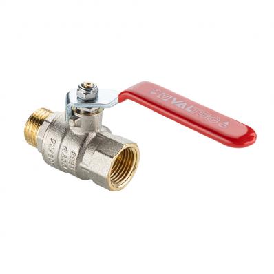 Кран шаровой BASE-ГОСТ полнопроходной с рукояткой-рычагом вн.-нар. DN15 PN40 1/2