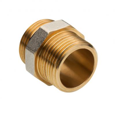 Фитинг резьбовой, ниппель коллекторный 1 1/2"х1 1/2" нар.-нар.